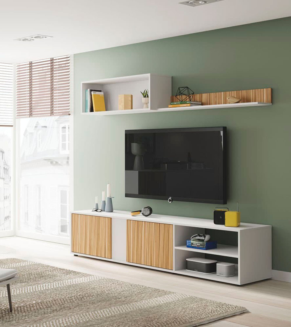 Mueble salón reversible 180 cm EDITH Mueble salón reversible 180 cm EDITH