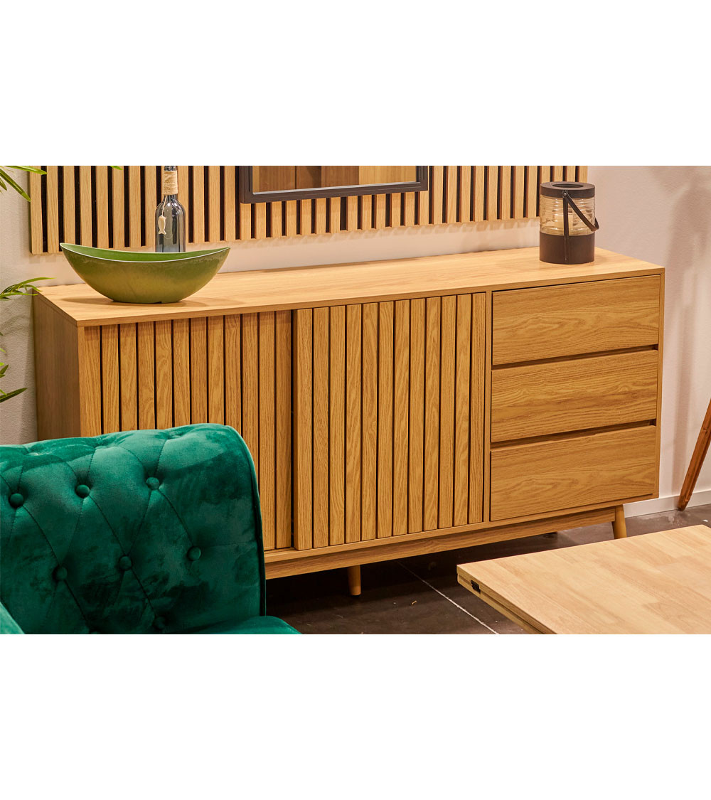 Mueble aparador 150 cm fresno KAEDE Mueble aparador 150 cm fresno KAEDE