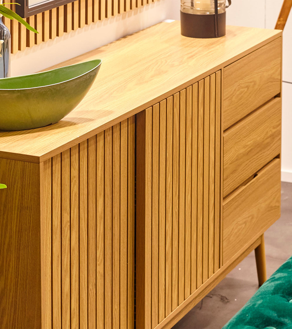 Mueble aparador 150 cm fresno KAEDE Mueble aparador 150 cm fresno KAEDE