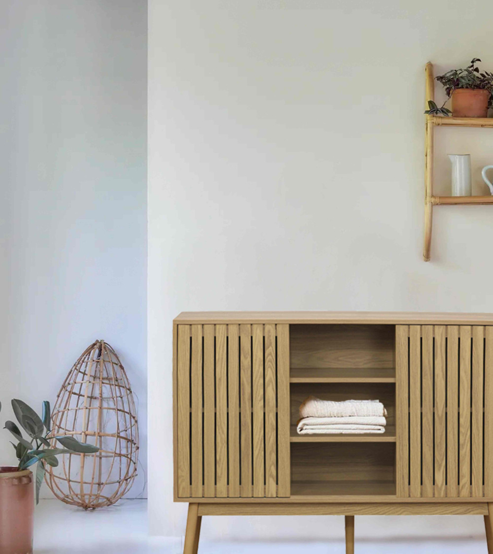 Mueble aparador 115 cm fresno KAEDE I Home Heavenly