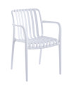 Silla Serena pack de 4 sillas con brazos de polipropileno