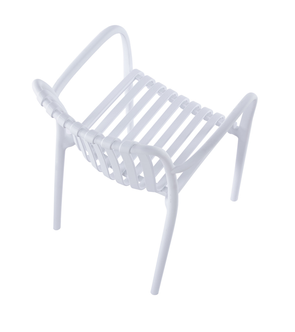 Silla Serena pack de 4 sillas con brazos de polipropileno