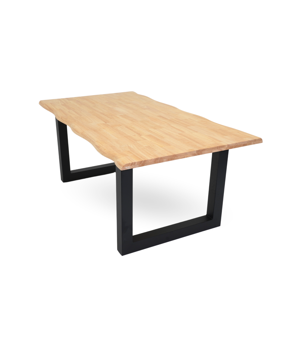 Mesa de Comedor Liev: Elegancia Natural para tu Hogar