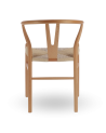Pack de 2 Sillas Otti de Madera Natural con Asiento Trenzado - Estilo Nórdico Pack de 2 Sillas Otti de Madera Natural con Asiento Trenzado - Estilo Nórdico