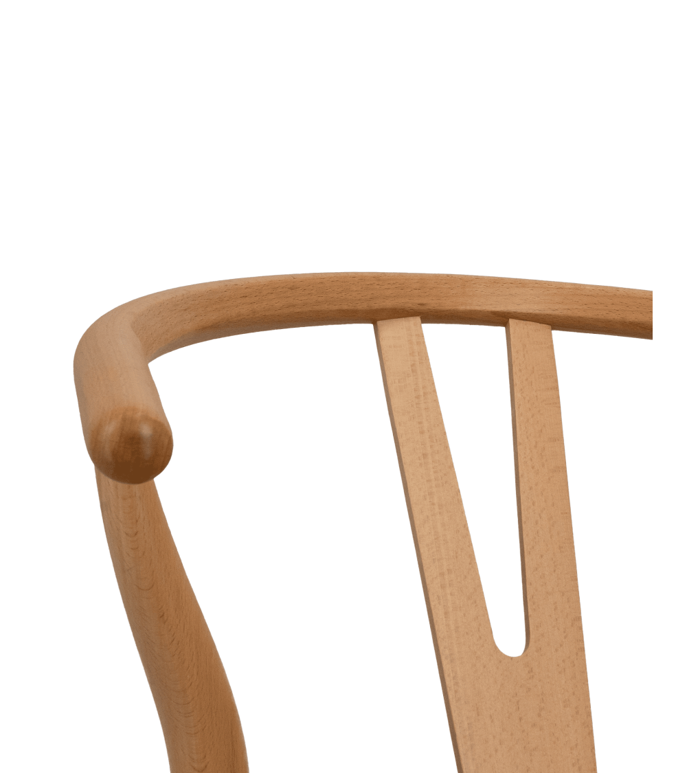 Pack de 2 Sillas Otti de Madera Natural con Asiento Trenzado - Estilo Nórdico Pack de 2 Sillas Otti de Madera Natural con Asiento Trenzado - Estilo Nórdico