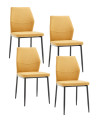 Sillas Nobles - Pack de 4 sillas modernas y cómodas para comedor