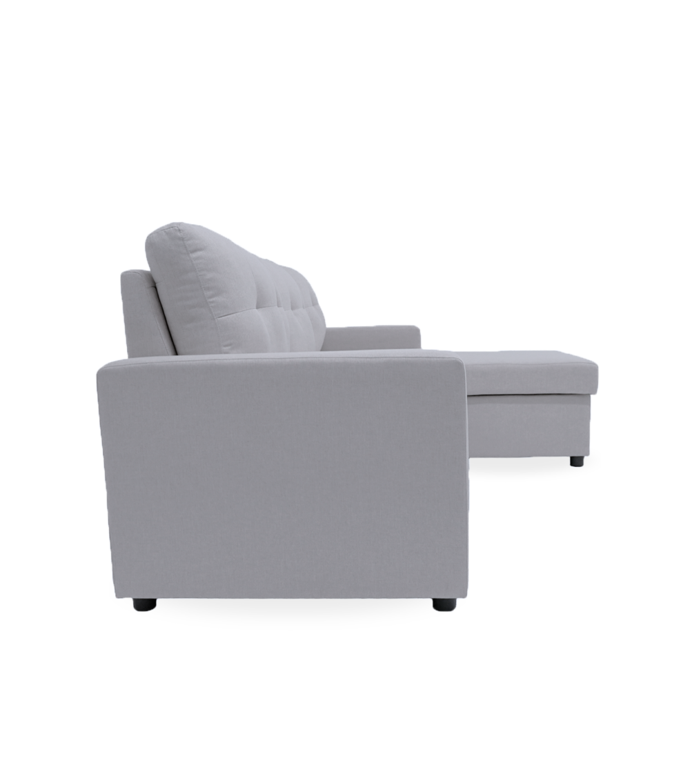 Sofá Chaise Longue Clony II – 3 plazas convertible en cama