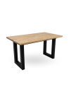 Mesa de comedor extensible de roble Versus Mesa de comedor extensible de roble Versus