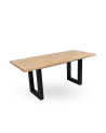 Mesa de comedor extensible de roble Versus Mesa de comedor extensible de roble Versus
