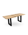 Mesa de comedor extensible de roble Versus Mesa de comedor extensible de roble Versus