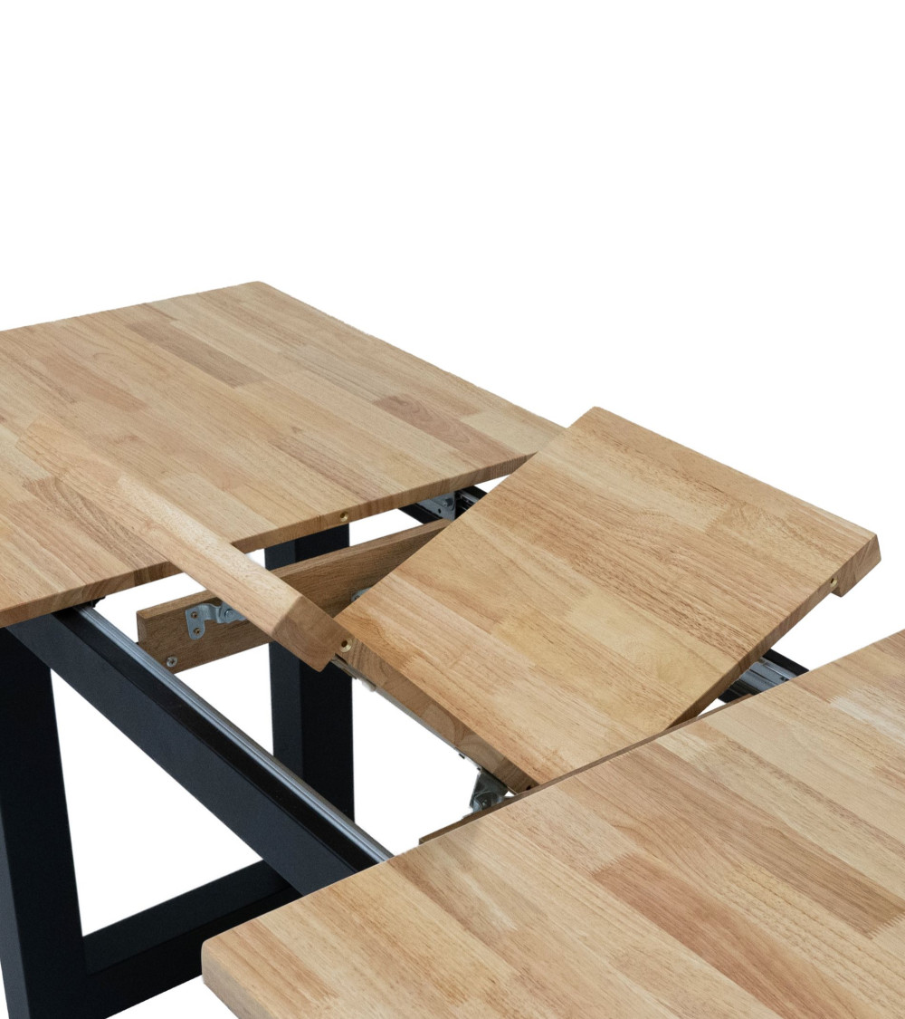 Mesa de comedor extensible de roble Versus Mesa de comedor extensible de roble Versus