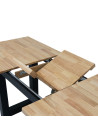 Mesa de comedor extensible de roble Versus Mesa de comedor extensible de roble Versus