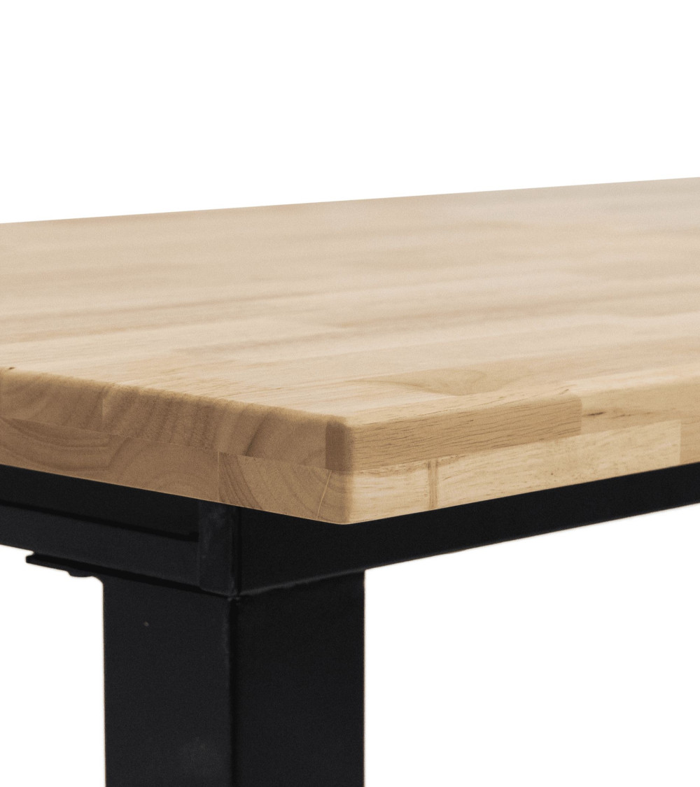 Mesa de comedor extensible de roble Versus Mesa de comedor extensible de roble Versus