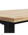 Mesa de comedor extensible de roble Versus Mesa de comedor extensible de roble Versus