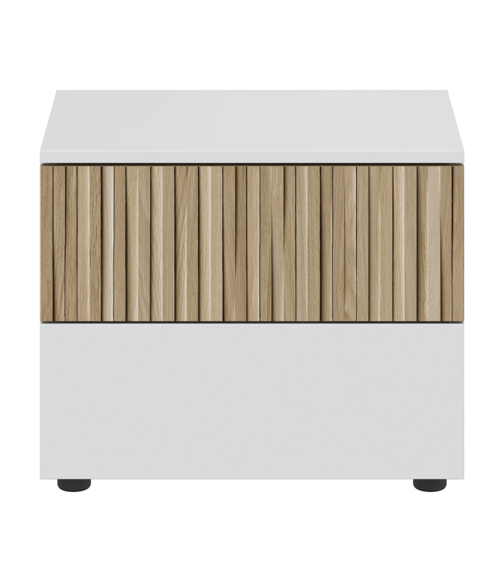 Mesita de Noche Edith - Compacta, elegante y funcional