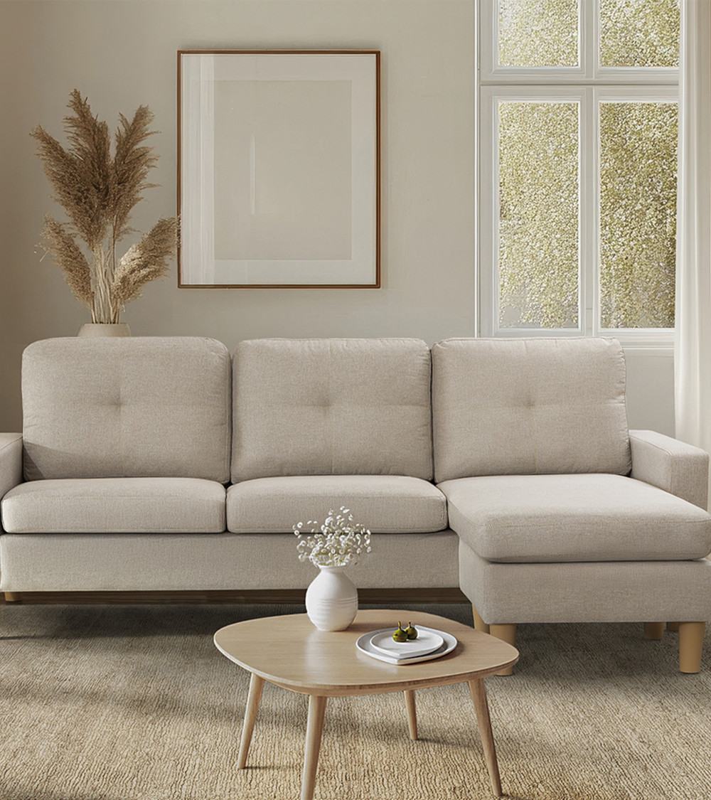 Sofá Chaise Longue Reversible CLIN – Funcionalidad y Estilo