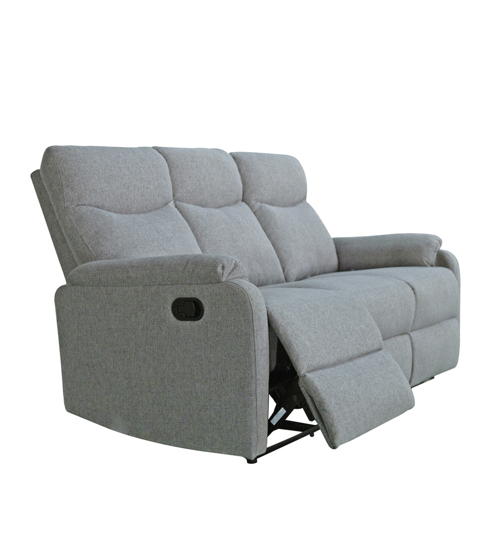 Sofá relax Zar 3 plazas – Estilo y Confort