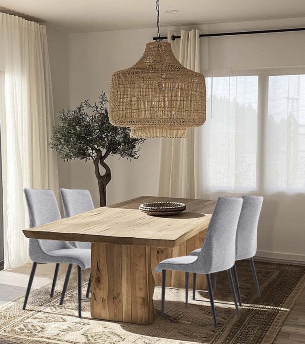 Pack 4 sillas tapizadas MICHELLE