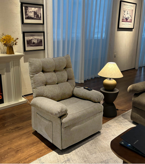 Sillón relax Majo – Confort con sistema elevador y ajuste independiente Sillón relax Majo – Confort con sistema elevador y ajuste independiente