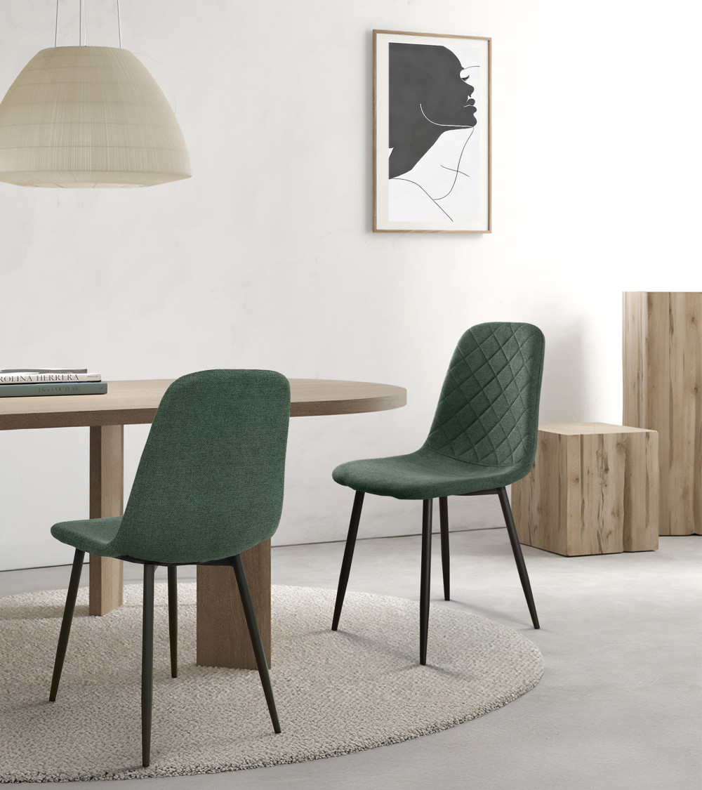 Pack de 4 Sillas de Comedor Suiz - Diseño Moderno y Elegante