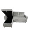 Sofá Chaise Longue Clony II – 3 plazas convertible en cama
