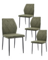 Pack de 4 Sillas de Comedor Patrice - Elegancia y Comodidad