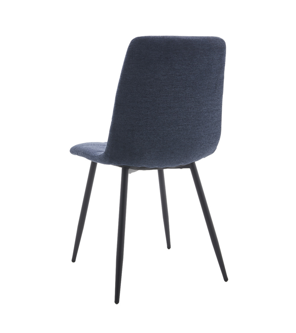 Pack de 4 sillas de comedor de terciopelo ASTRID