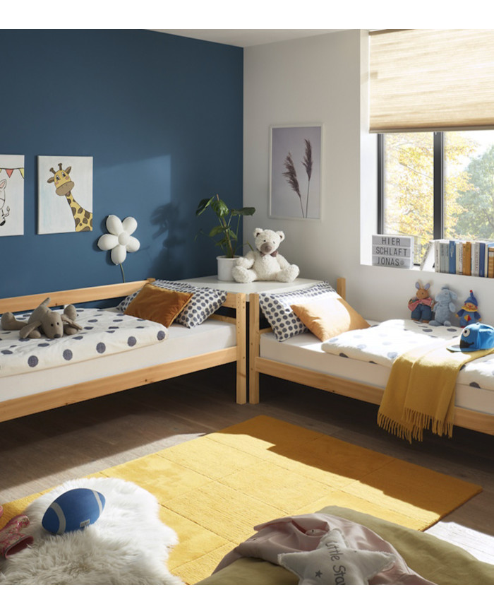 Litera Martu – Litera juvenil blanca convertible en 2 camas