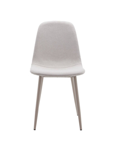 Pack 4 Sillas Bolo – Tapizadas antimanchas y patas crema Pack 4 Sillas Bolo – Tapizadas antimanchas y patas crema