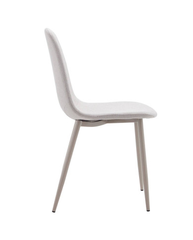 Pack 4 Sillas Bolo – Tapizadas antimanchas y patas crema Pack 4 Sillas Bolo – Tapizadas antimanchas y patas crema