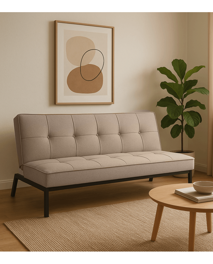 Sofá cama Louis – Minimalismo y funcionalidad clic-clac