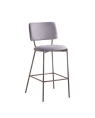 Taburetes Ned – Pack de 4 tapizados en tela antimanchas