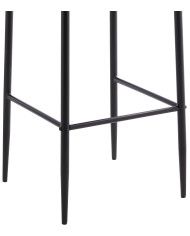 Taburetes Estor – Pack de 4 altos con tapizado antimanchas Taburetes Estor – Pack de 4 altos con tapizado antimanchas