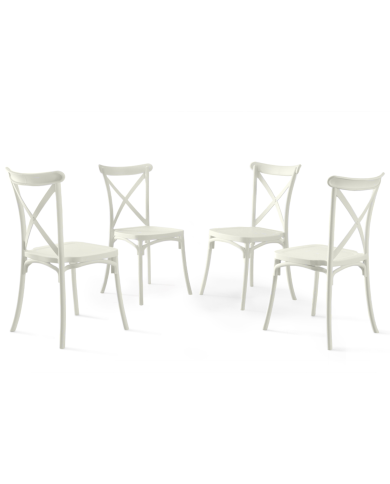 Pack 4 sillas polipropileno BONNIE Pack 4 sillas polipropileno BONNIE
