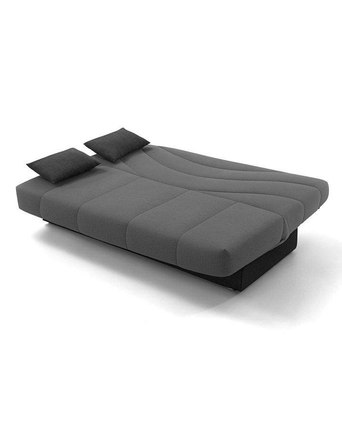 Sofá cama Tedgi – Apertura clic clac con arcón y colchones de poliuretano