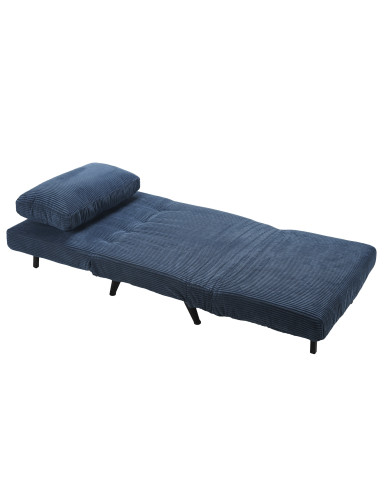 Sofá cama Triana – Sillón plegable clic clac con cojín lumbar