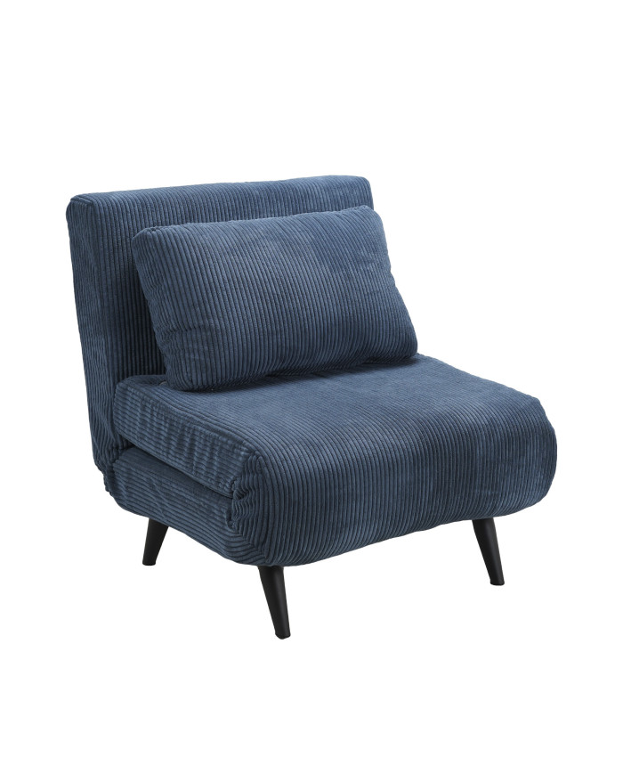 Sofá cama Triana – Sillón plegable clic clac con cojín lumbar