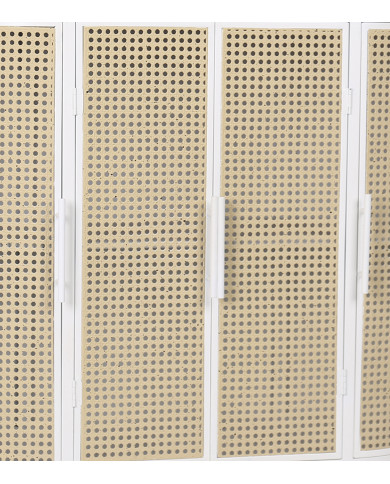 Aparador Maya – Diseño vintage ovalado con estructura metálica