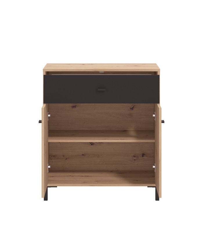 Aparador Avion – Mueble moderno con acabado roble y efecto alistonado