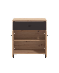 Aparador Avion – Mueble moderno con acabado roble y efecto alistonado