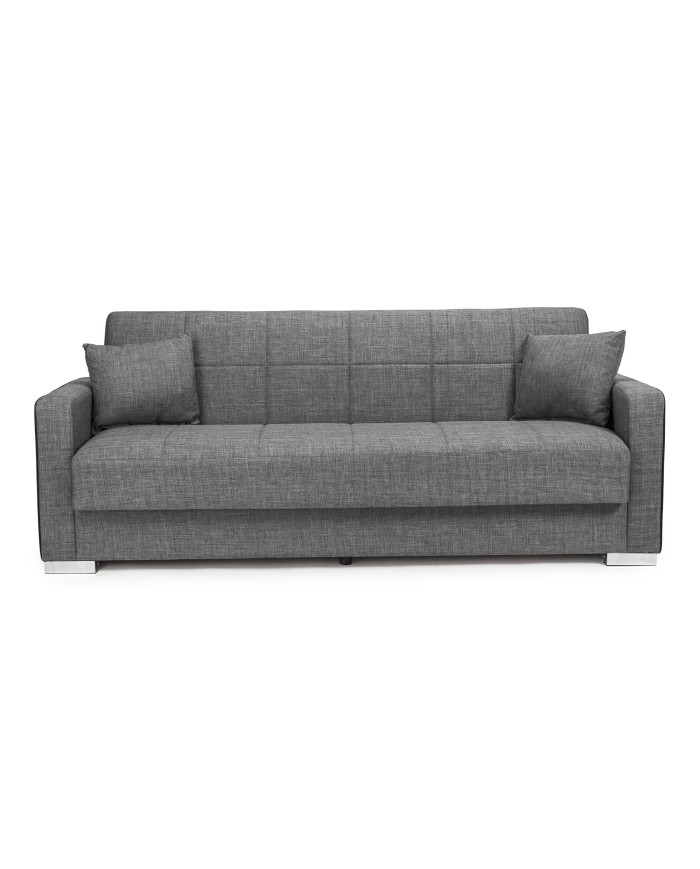 Sofá cama Torra – Con arcón, muelles y cojines incluidos Sofá cama Torra – Con arcón, muelles y cojines incluidos