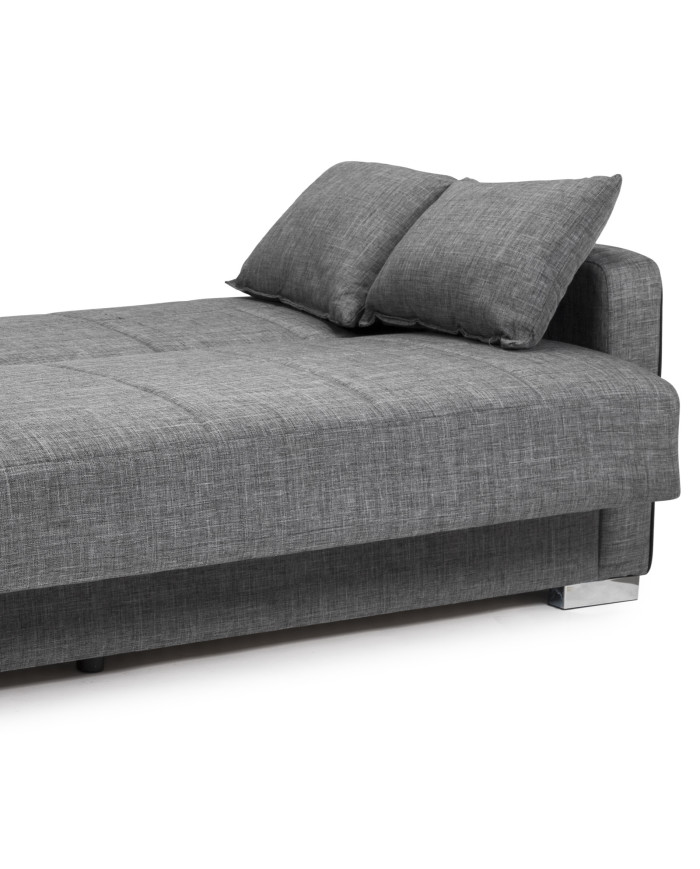 Sofá cama Torra – Con arcón, muelles y cojines incluidos Sofá cama Torra – Con arcón, muelles y cojines incluidos