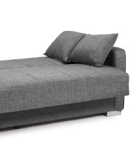 Sofá cama Torra – Con arcón, muelles y cojines incluidos Sofá cama Torra – Con arcón, muelles y cojines incluidos