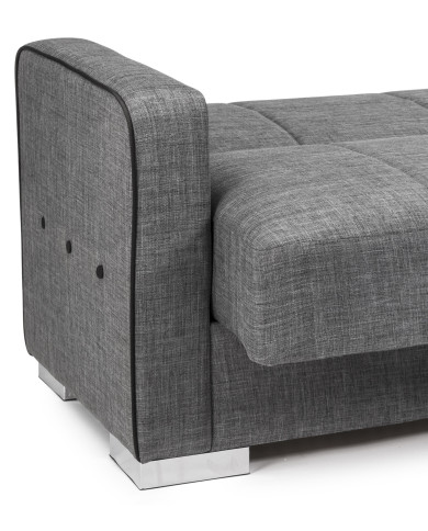 Sofá cama Torra – Con arcón, muelles y cojines incluidos