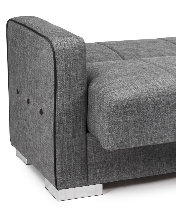 Sofá cama Torra – Con arcón, muelles y cojines incluidos Sofá cama Torra – Con arcón, muelles y cojines incluidos