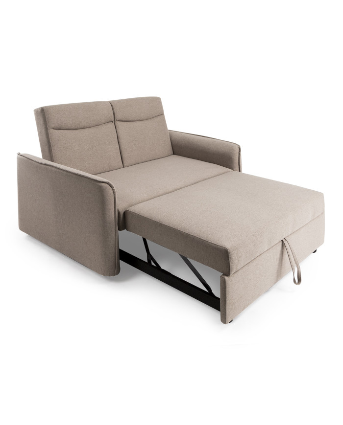 Sofá cama Ubud 2 plazas – Compacto con apertura tipo delfín Sofá cama Ubud 2 plazas – Compacto con apertura tipo delfín