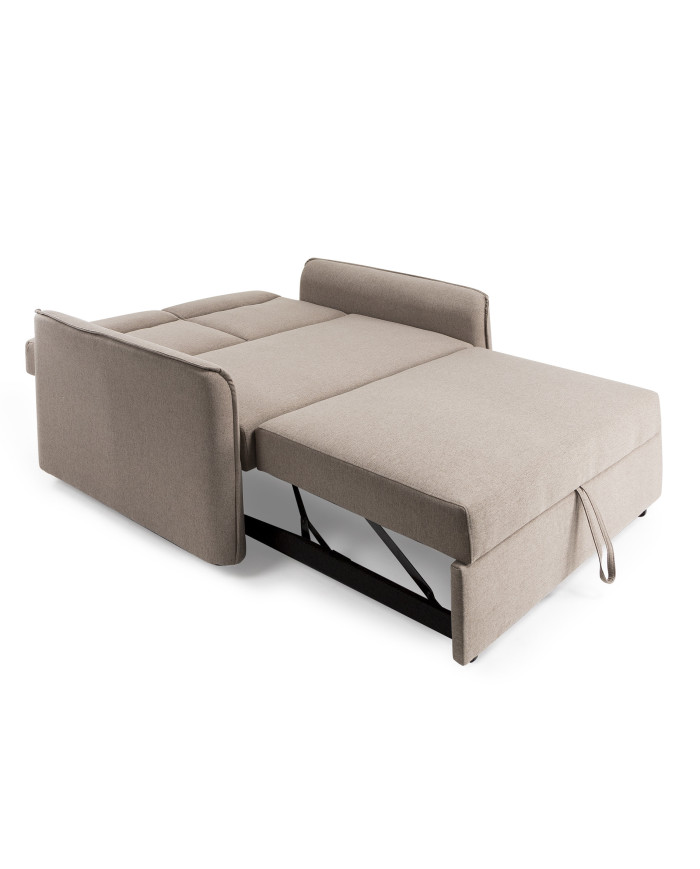 Sofá cama Ubud 2 plazas – Compacto con apertura tipo delfín Sofá cama Ubud 2 plazas – Compacto con apertura tipo delfín