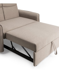 Sofá cama Ubud 2 plazas – Compacto con apertura tipo delfín Sofá cama Ubud 2 plazas – Compacto con apertura tipo delfín