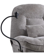 Sillón Ermi – Relax eléctrico con cargador para móvil