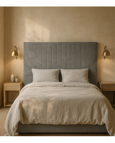 Cabecero Artik – Diseño acolchado con rayas verticales